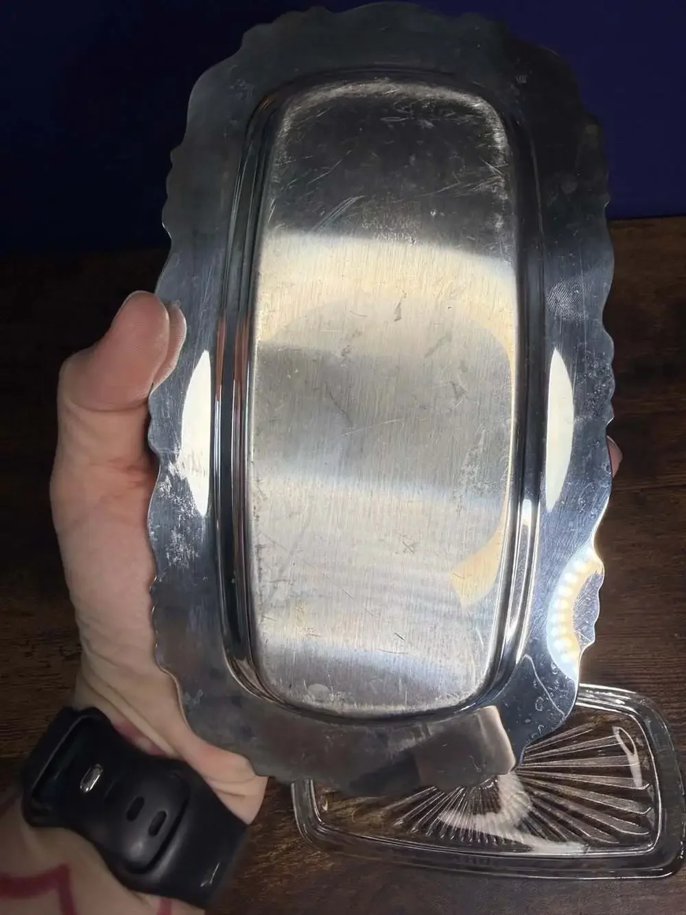 Unknown silver plated